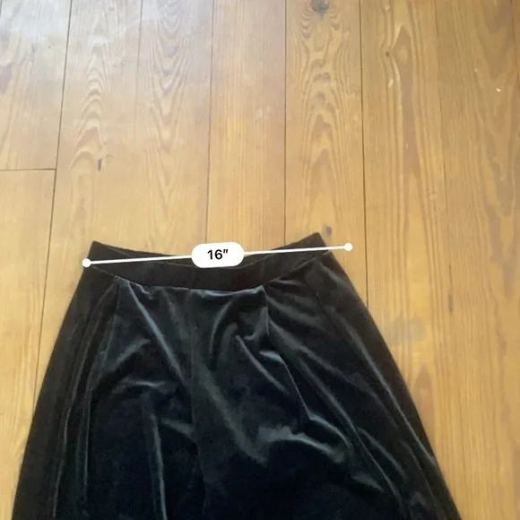 Lord & Taylor Elegant Black Wide Leg Pants - Picture 7 of 7
